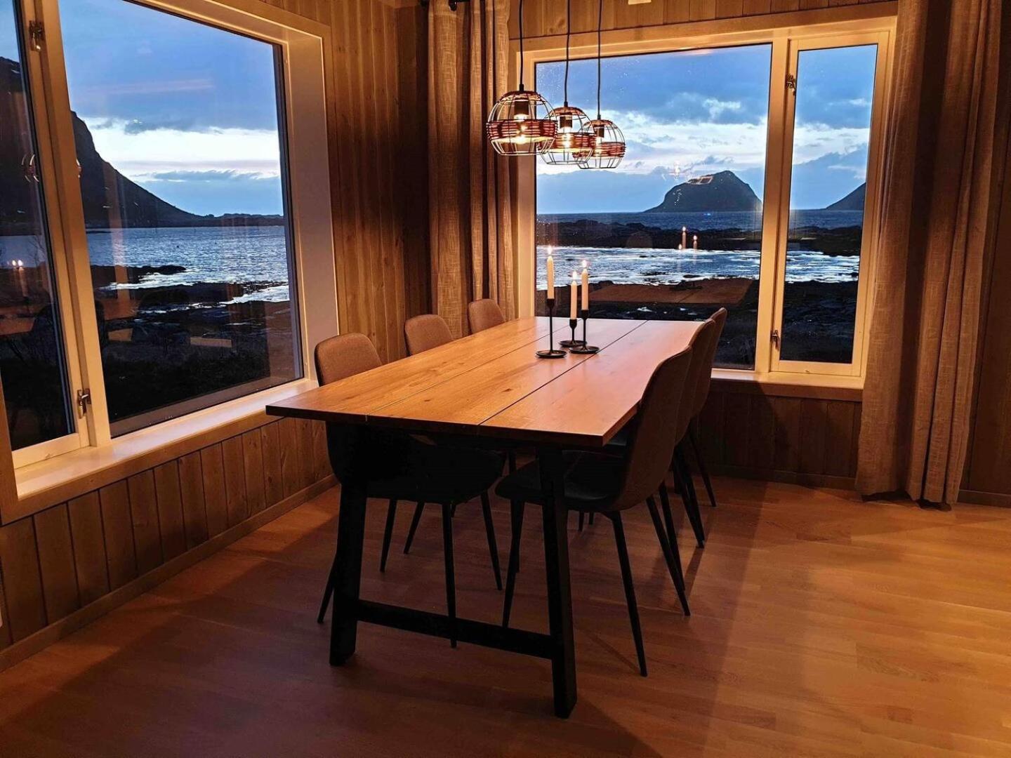 Magic Views And Walking Distance To Best Beaches Leknes Esterno foto